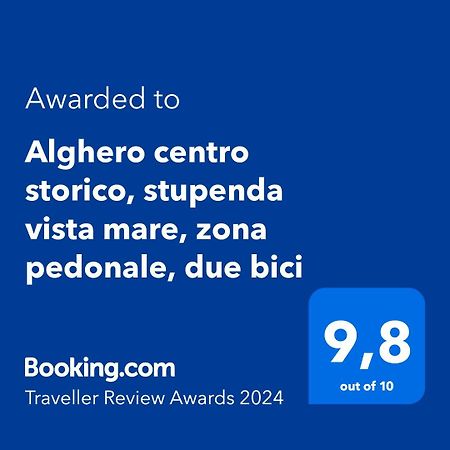 Centro Storico, Appartamento Esclusivo, 4' Piano Senza Ascensore Alghero Ngoại thất bức ảnh